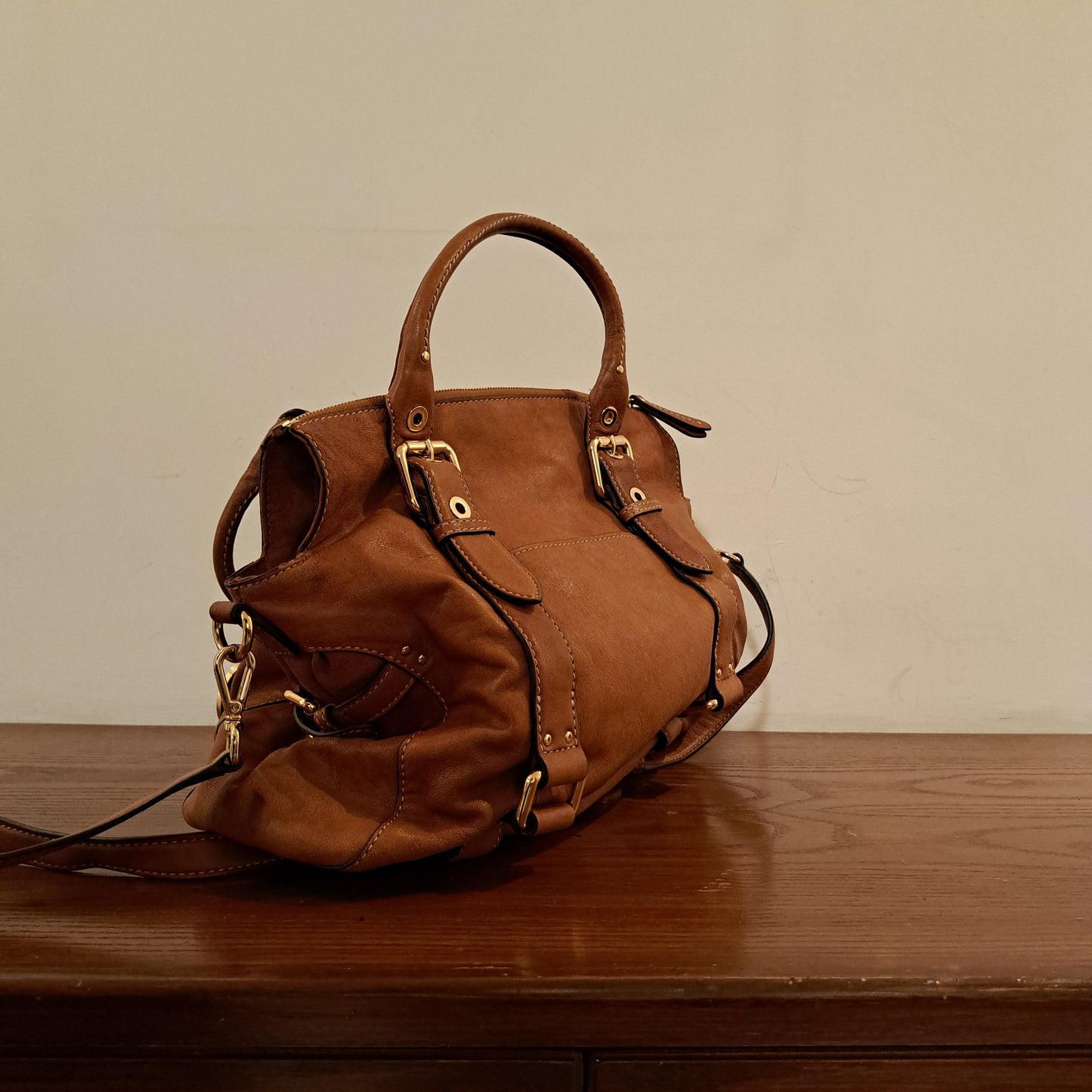 Michael Kors Soft Leather Hobo Cross (HB0024)