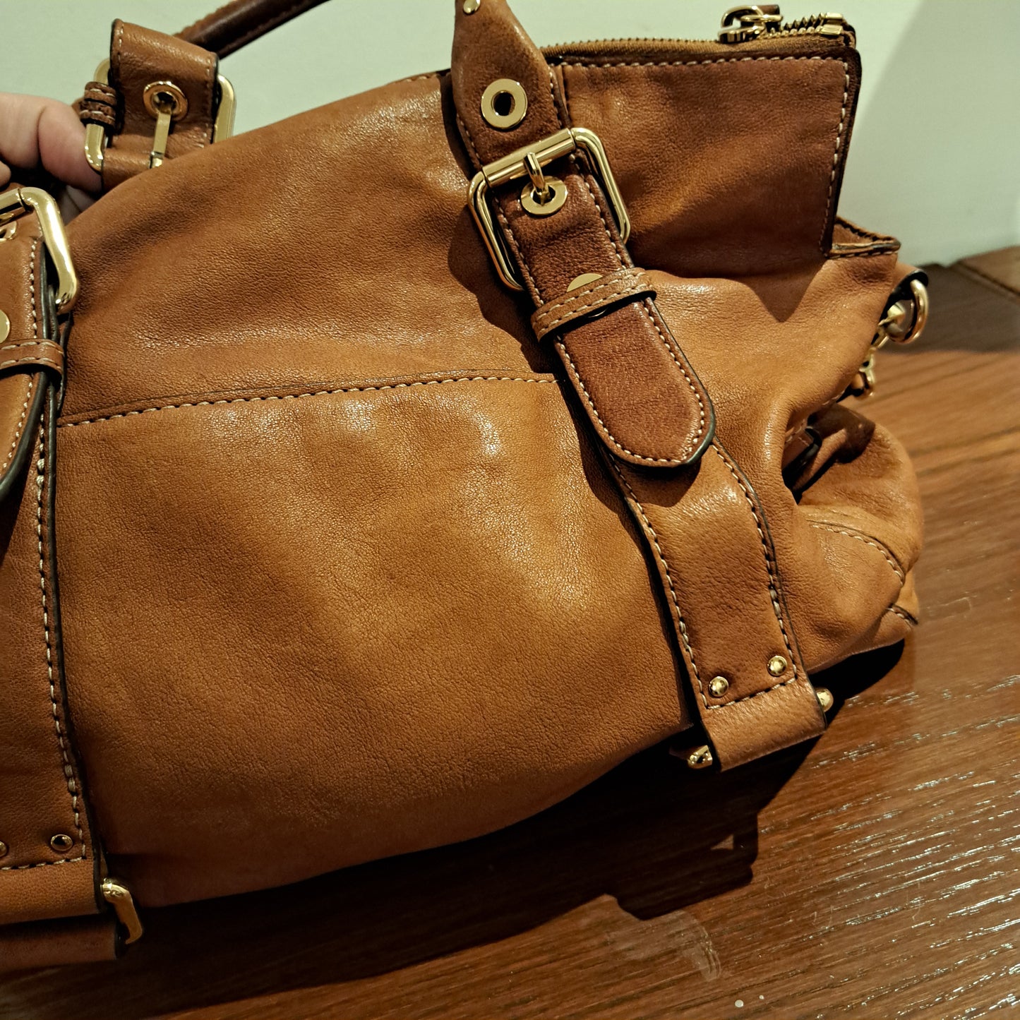 Michael Kors Soft Leather Hobo Cross (HB0024)