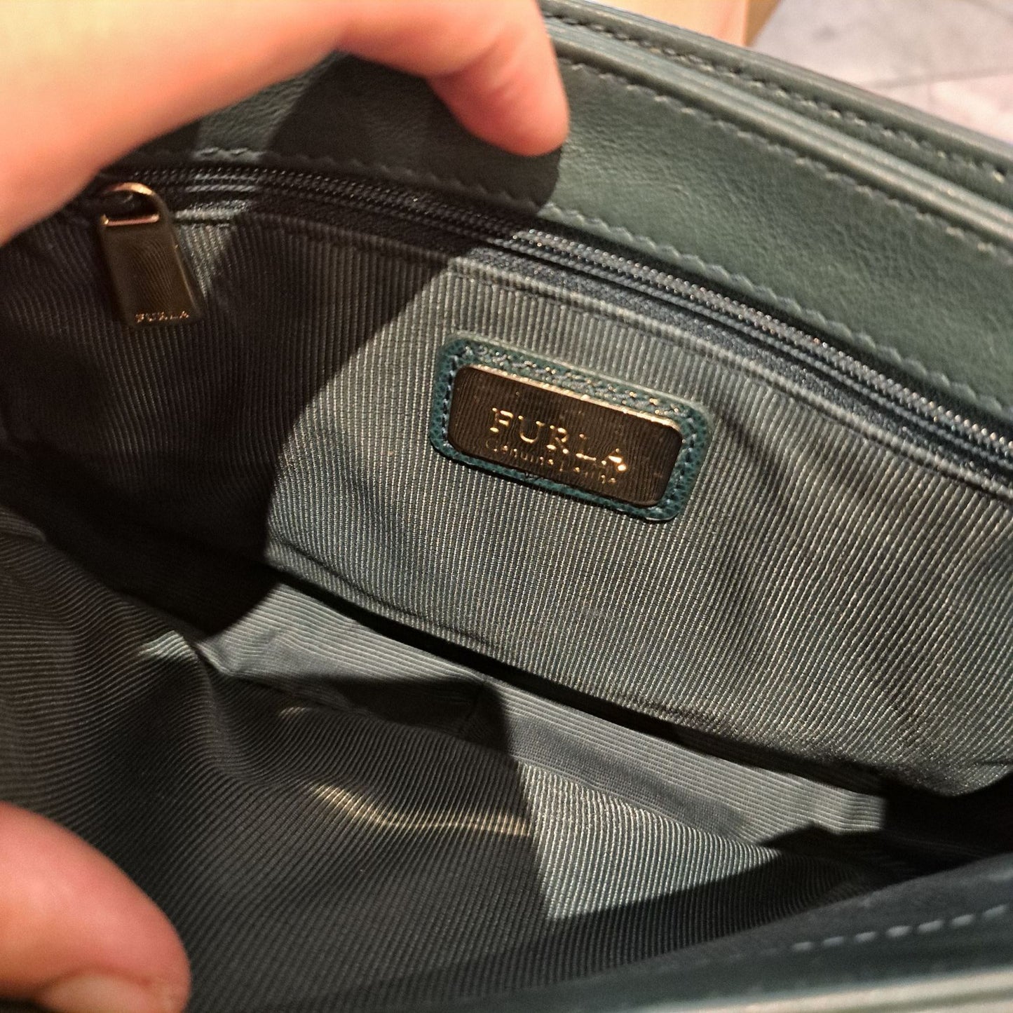 Furla Light Blue Handbag (HB0044)