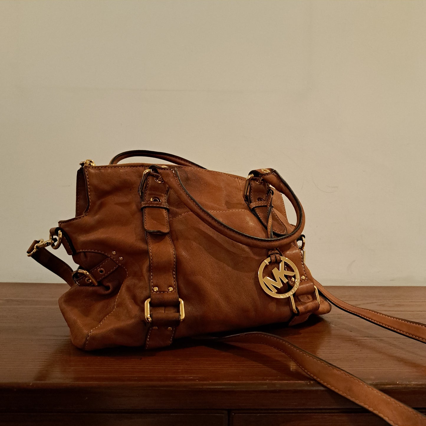 Michael Kors Soft Leather Hobo Cross (HB0024)