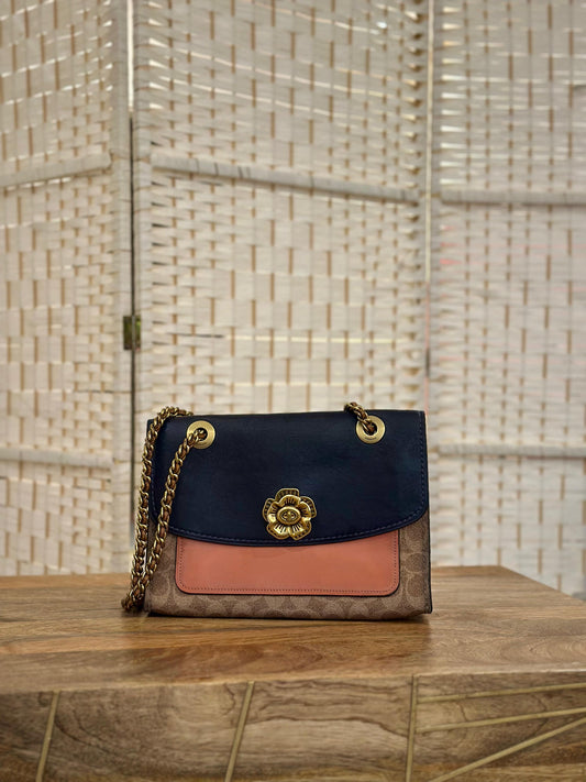 Coach- Parker leather handbag- HB0062