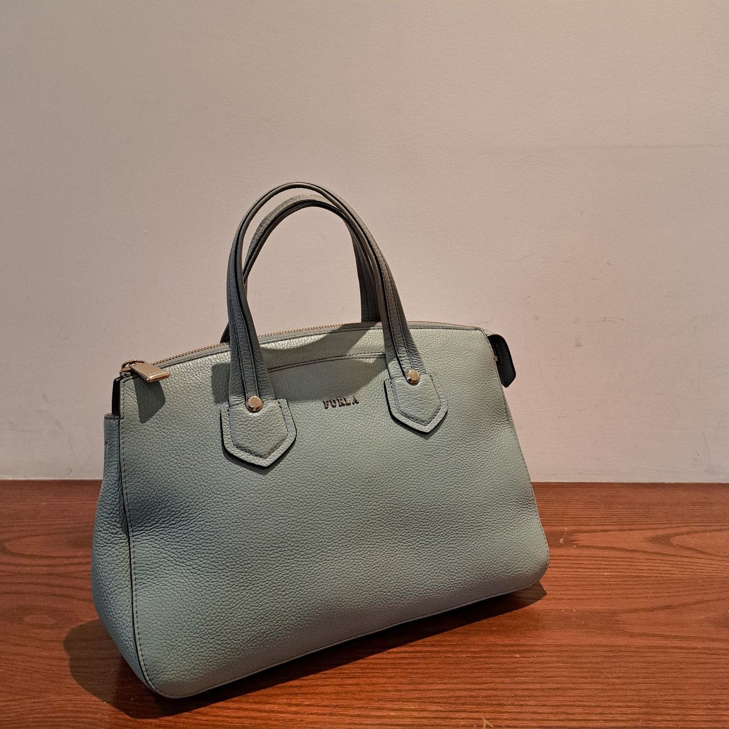 Furla Light Blue Handbag (HB0044)
