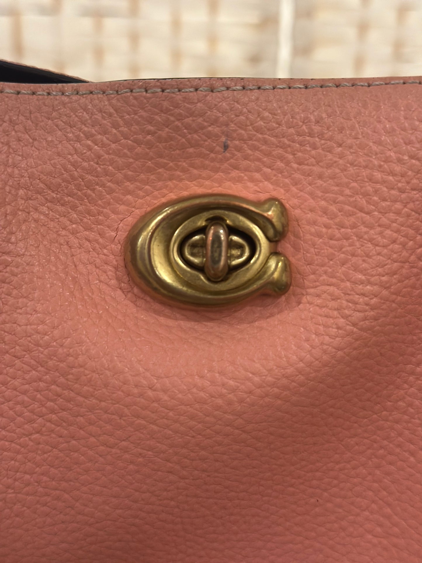 COACH- Willow Bucket Bag In Colorblock- HB0055